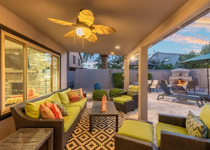 Zion Mirage Kierland Pool Firepit Dog Friendly Holiday home *