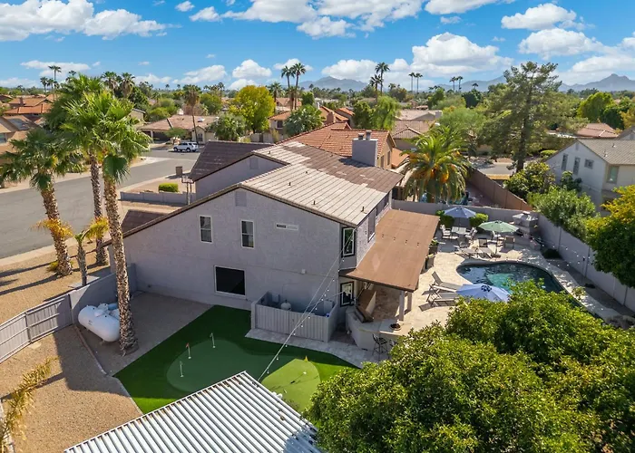 Zion Mirage Kierland Pool Firepit Dog Friendly Holiday home *