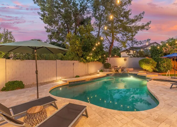 Zion Mirage Kierland Pool Firepit Dog Friendly Phoenix