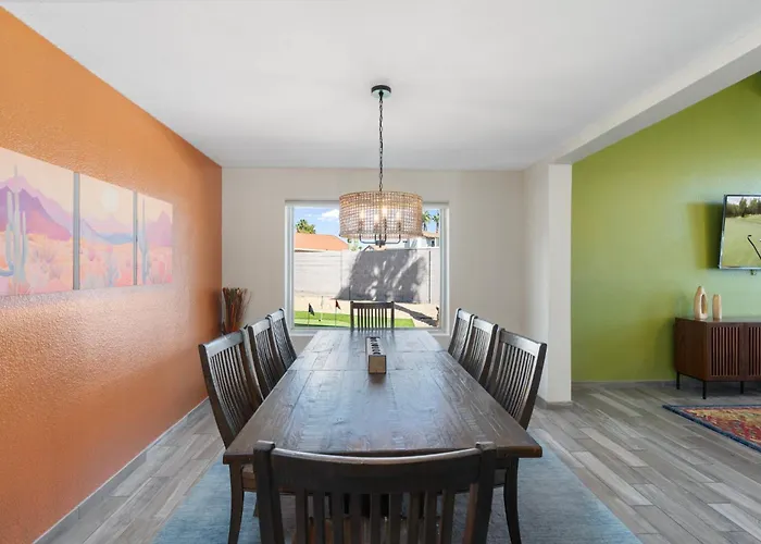 Zion Mirage Kierland Pool Firepit Dog Friendly Holiday home Phoenix